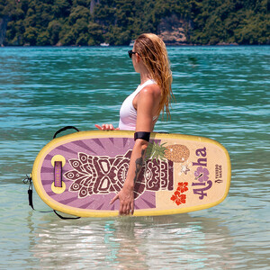 Aufblasbares Paddleboard-Bodyboard für Kinder - Gelbes Totem - Luxemburg