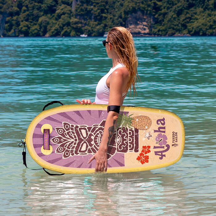 Aufblasbares Paddleboard-Bodyboard für Kinder - Gelbes Totem - Luxemburg