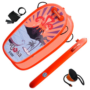 Aufblasbares Paddleboard-Bodyboard für Kinder - Orange Farben - Luxemburg